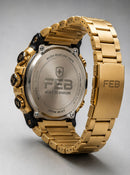 FEB PRESTIGE URBAN  MTP-1374D  GOLDEN  WATCH